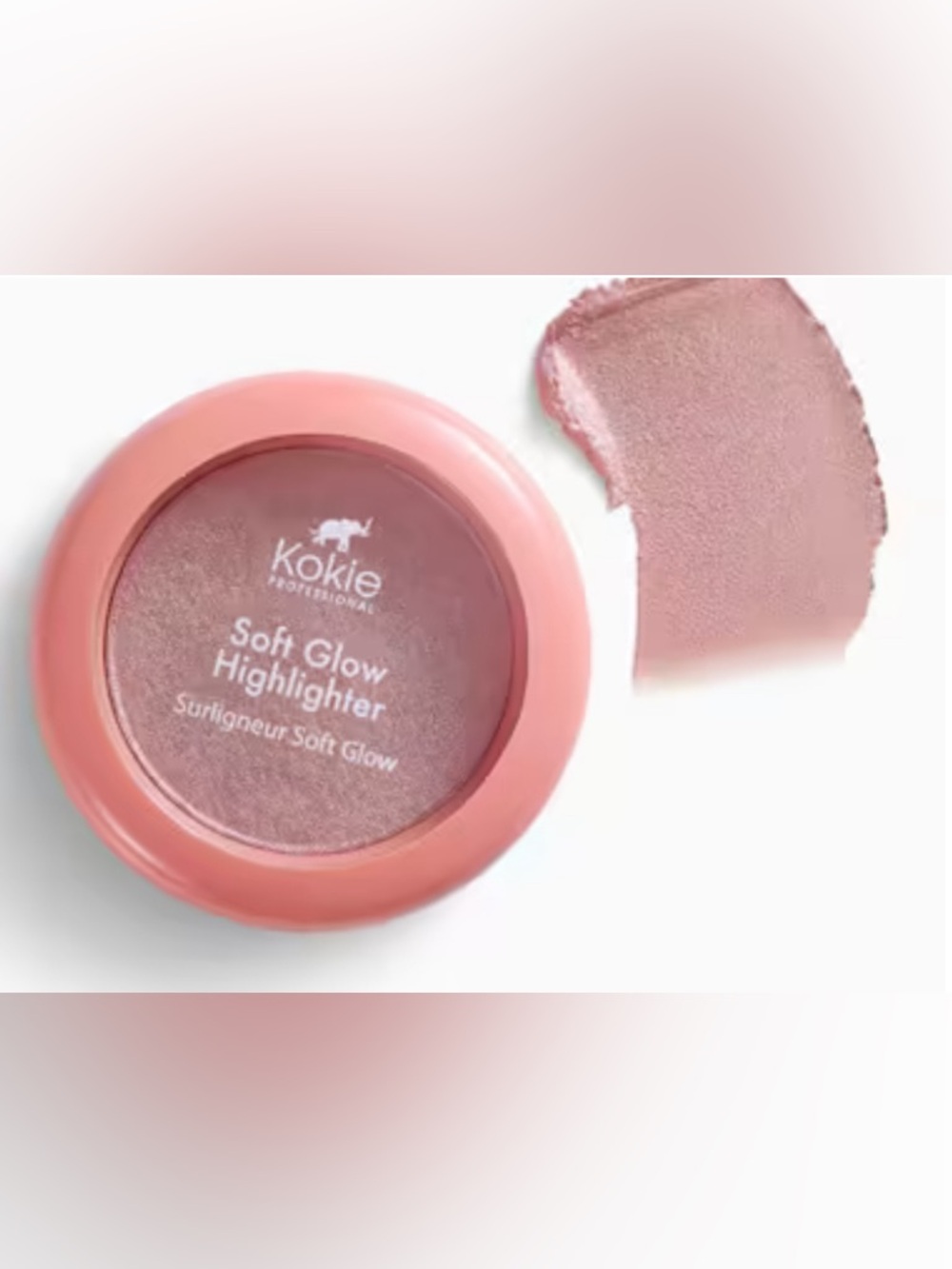 🌻 2/$10 KOKIE PROFESSIONAL Soft Glow Highlighter in 877 Rosy NWT